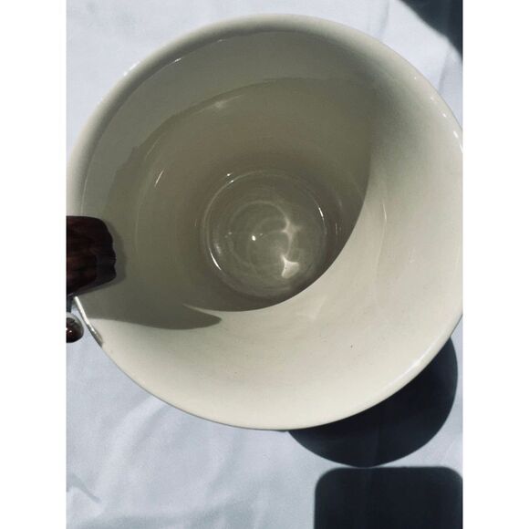 Pier One Monkey extended arm handle stoneware coffee mug - Picture 4 of 6